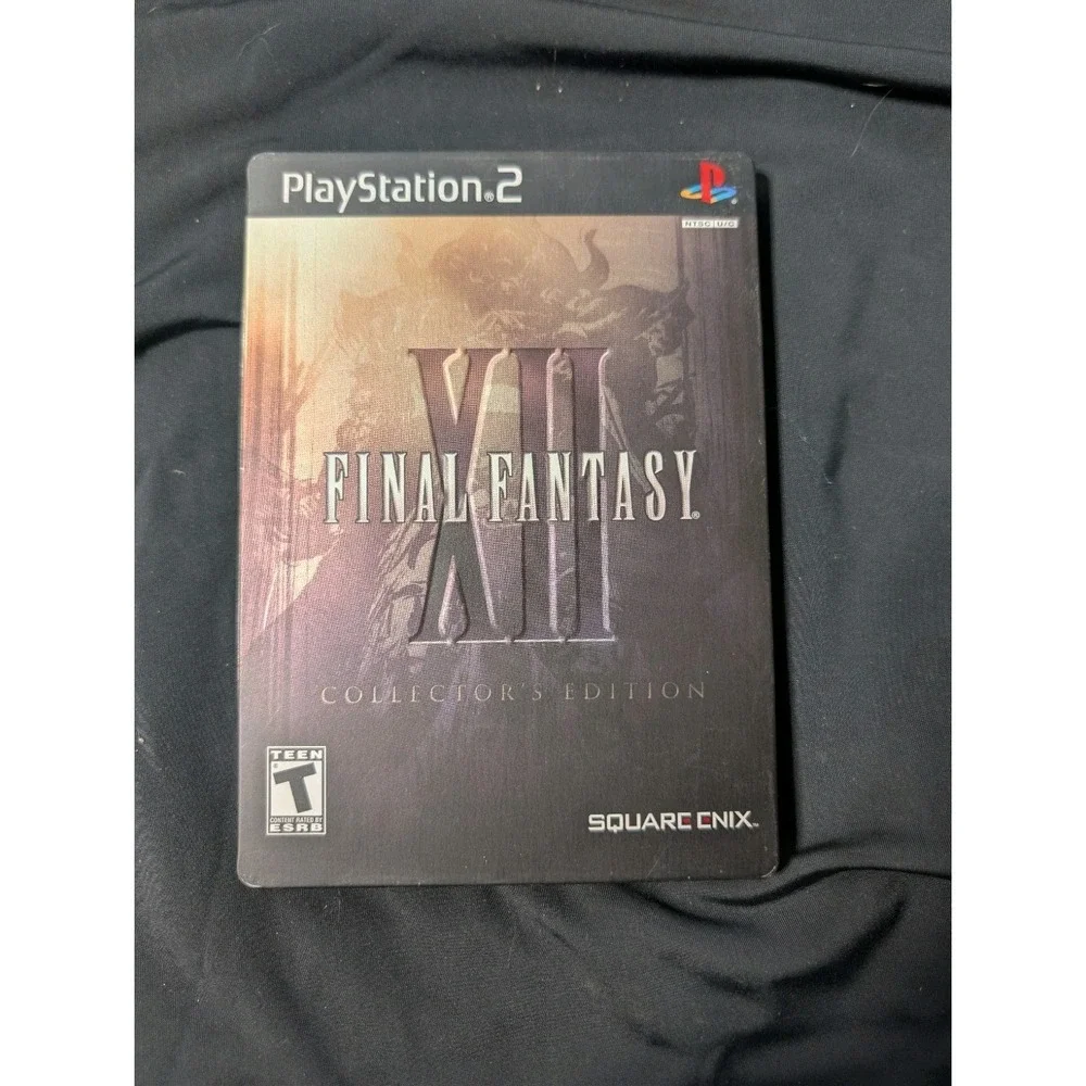 Final Fantasy XII Collector's Edition PS2 PlayStation 2 Metal Steelbook Complete